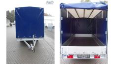Anssems PSX 2,5 t mit Hochplane - Innenhöhe 180 cm