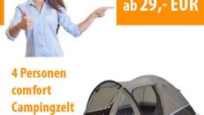 4 Personen Zelt "comfort"