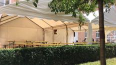 PVC Partyzelt, Gartenzelt 4m x 6m