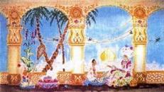 Orientalische Palast Kulisse, indisch, Palast, Kulisse, Palastkulisse, Taj Mahal, Tempelanlage, orientalisch, Indien