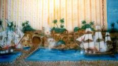 Hotel Tresure Island Kulisse, Kulisse, Hotel Tresure Island, Schatzinsel, Las Vegas, Casino, Dekoration, Event, Messe
