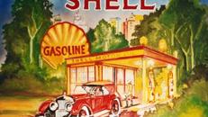 Shell Gasoline Kulisse, Gasoline, Shell, Tankstelle, Tanke, Kulisse, Dekoration, Event, Messe, Veranstaltung, leihen