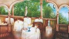 Spanische Restaurant Kulisse, Restaurant, Spanisch, Spanien, Kulisse, Restaurantkulisse, Speisesaal, Speiseraum