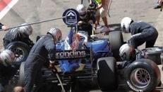 Boxengasse Kulisse, Kulisse, Boxengasse, Box, Boxenstop, Formel1, F1, Autorennen, Rennwagen, Rennauto, Auto, Motorsport