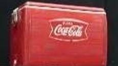 Coca Cola Kühlbox, Kühlbox, Coca Cola, Kühltruhe, Truhe, Box, 50er Jahre, 60er Jahre, Coke, Dekoration, leihen, mieten