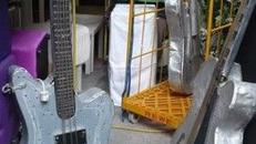 E-Gitarren Nachbauten XXL, Dekorationsobjekt, E-Gitarre, Elektro Gitarre, Gitarre, Gitarist, Nachbau, Musik, Musiker