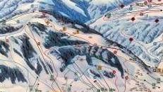 Ski Routen Display, Ski, Skier, Route, Skiroute, Display, Piste, Pisten, Skiabfahrt, Pisten, Schild, Dekoration, Party