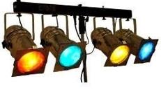 Sport- Studio- Atmosphäre, Sport, Studio, Lampen, Strahler, Fussball, Fußball, Dekoration, Event, Messe, Party