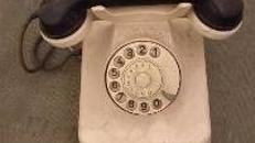 Drehscheibentelefon, Drehscheibe, Telefon, Scheibentelefon, Ringtelefon, Oldschool, 70er Jahre, Dekoration, leihen