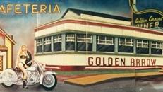 Amerika Golden Arrow Kulisse, Amerika, Kulisse, Golden Arrow, USA, amerikanisch, Cafeteria, Cafeteria Kulisse, Event