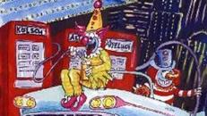 Karneval Gasoline Kulisse, Kulisse, Gasoline, Karneval, Carneval, Fasching, Fassnacht, Fassenacht, Tankstelle