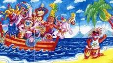 Karneval Riverboot Kulisse, Karneval, Carneval, Kulisse, Riverboot, Boot, Fasching, Fassenacht, Fassnacht, Dekoration