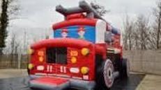 Hüpfburg Feuerwehr