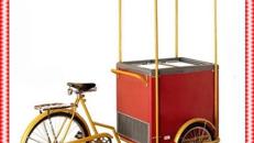 Eiswagen Eisfahrrad
