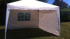 Faltpavillon 3x3m mit 4 Seitenteilen