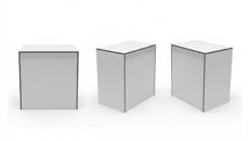 Messe Counter mieten (100x69x105 cm) – Infotheke & Empfangstresen für Ihren Stand