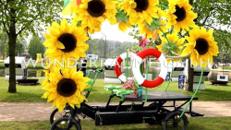 Sonnenblumenmobil - WUNDERRÄUME GmbH vermietet: Dekoration/Kulisse für Event, Messe, Veranstaltung, Incentive, Mitarbeiterfest, Firmenjubiläum
