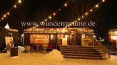 Zirkuswagen als Café & Restaurant edel, WUNDERRÄUME GmbH vermietet: