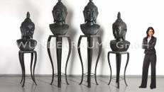 Buddha Büste - WUNDERRÄUME GmbH vermietet: Dekoration/Kulisse für Event, Messe, Veranstaltung, Incentive, Mitarbeiterfest, Firmenjubiläum