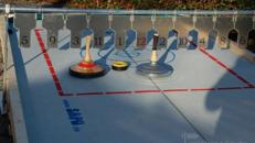 Eisstockbahn, Fun Curling, Eisstockschießen