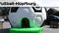 Fußballhüpfburg