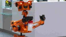 Roboter, Robot, Walk Act, Animation