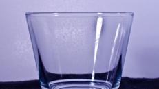 Tischleuchter (Teelicht) 6cm hoch Glas