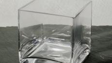 Windlicht Glas Breite 10cm Tiefe 10cm Höhe 10cm