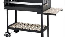Grill Holzkohle groß (100x60cm) BBQ