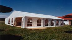 Partyzelt 6x12 Meter (ca. 50 Personen)