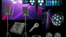 Musikanlage inkl. Ton, Licht & Effekten mieten leihen PA Boxen Lichteffekte (Party, Hochzeit, Geburtstag, Firmenfeier, Weihnachtsfeier, usw.)