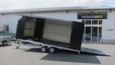 Geschlossener KFZ Transportanhänger