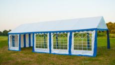 Partyzelt 4x10m mieten Festzelt Zelt Verleih