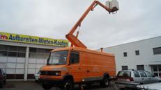 Arbeitsbühne auf DB Kastenwagen