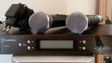 Funkmicroanlage mit 2 Micros