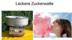 Zuckerwattemaschine mieten
