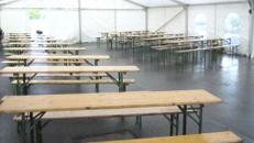 Firmenfeier, Hochzeit, Geburtstag, Jubiläum - Zelt/ Location mit Ausstattung für Ihr Event 101 - 200 Personen rustikal