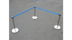 Personenleitsystem/Absperrung Zugband, silber