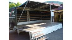 Bühnenanhänger ca. 6 x 4 m