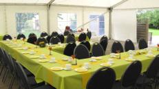 Firmenfeier, Hochzeit, Geburtstag, Jubiläum - Zelt/ Location mit Ausstattung für Ihr Event 50 - 100 Personen Gehoben Plus