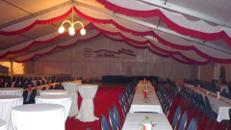Firmenfeier, Hochzeit, Geburtstag, Jubiläum - Zelt/ Location mit Ausstattung für Ihr Event 201 - 300 Personen Gehoben Plus