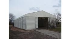 10x20m erhöhte Leichtbauhalle mit Schneelast