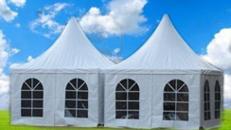 2 Partyzelte 4 x 4 Komplettangebot mit DJ