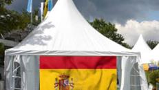 Carpa para fiestas 4 m x 4 m
