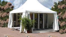 Partyzelt 5 x 5 Komplettangebot