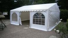 Festzelt 6 x 6 x 3,1 m / Weiß