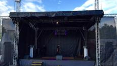 Open Air Bühne, Event Bühne, Konventionelle Bühne, 6 x 8 x 5m