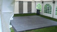 Tanzfläche 10 x 10 m inkl. Auf und Abbau / Tanzboden / Tanzfläche / Abdeckboden / Tanzparkett