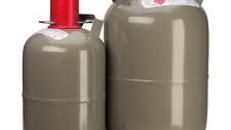 Gasflasche / Propangas / Gas / Flasche / 11 Kg inkl. Füllung / Grau