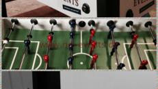 Profi Tischkicker / Weiß/Schwarz / Tischfußball für besondere Anlässe
